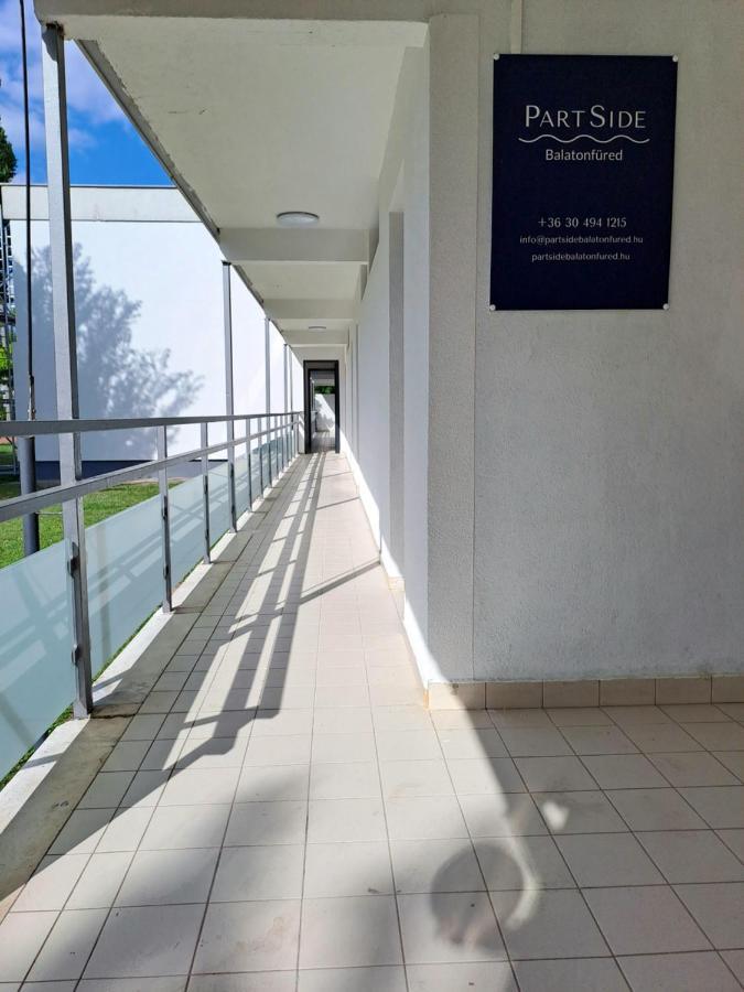 Partside Balatonfuered Lägenhet Exteriör bild